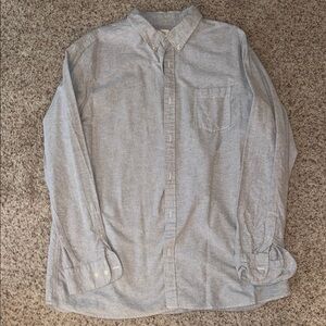 Sonoma Gray Casual Button Down Shirt